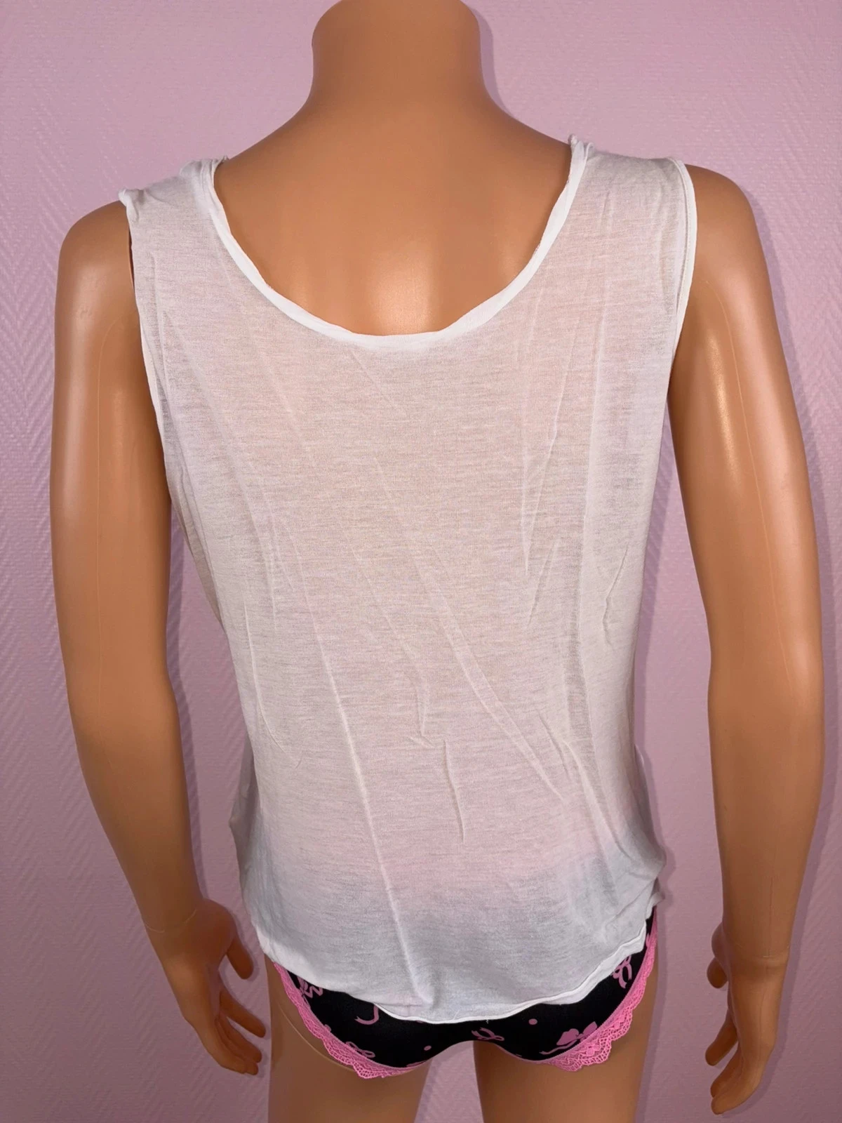Tank top mujer, Americana vintage, talla M – photo 4